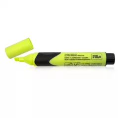 Textmarker cu grip Willgo - galben