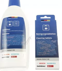 SOLUTIE ANTICALCAR ESPRESSOARE 500ML + 10 TABLETE Bosch / Siemens