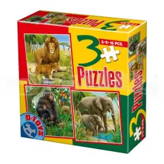 3 Puzzles - Animale Salbatice - 4