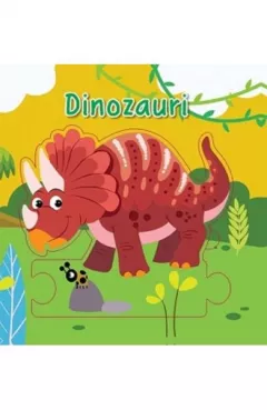 Dinozauri. Carte puzzle