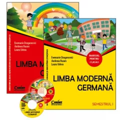 Limba moderna germana. Manual pentru clasa I (sem.I si al II-lea) + 2 CD
