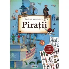 Piratii - Carte cu autocolante