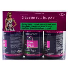 Herbagetica Detox Suplu - 60 comprimate (Suplimente nutritive) - Preturi