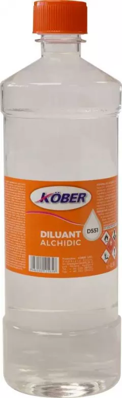 Diluant alchidic pentru vopsea / lac, Kober D551, 900 ml