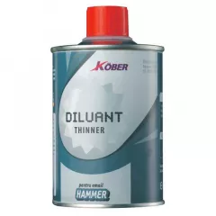 Diluant pentru email Hammer (lovitura de ciocan), Kober D810, 250 ml