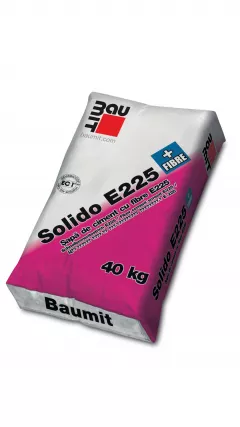 Sapa Solido E225 Baumit 40kg/sac cu fibre ( aplicare manuala si mecanizata)