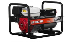 AGT 8503 HSB Generator trifazat, rezervor standard 6.1 L, motor Honda GX390, 8.0 KVA