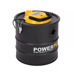 Aspirator pentru cenusa Powerplus POWX3013, 1600 W, 20 l, recipient metal