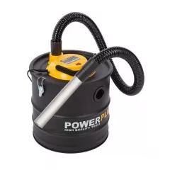 Aspirator pentru cenusa Powerplus POWX3013, 1600 W, 20 l, recipient metal