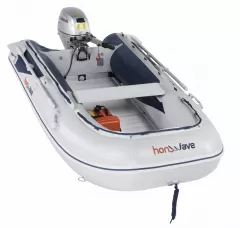 Barca pneumatica cu podina din aluminiu Honda Honwave T30-AE3, 2.97 metri