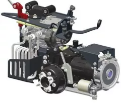 BCS 770 HY PowerSafe Reversibil Motocultivator, motor benzina, Honda GX390, pornire manuala, 11.7CP, fara accesorii si carcasa motor