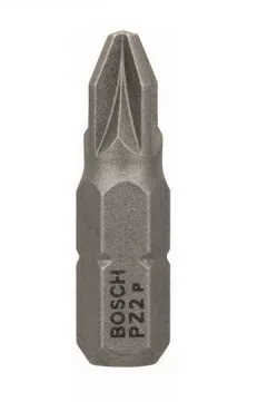 Bosch Cap de surubelnita PZ2 25 mm, tija hexagonala de 1/4" ISO 1173 C6.3, executie extra dura