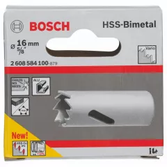 Bosch Carota HSS-bimetal pentru adaptor standard, 16 mm