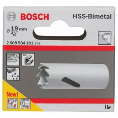 Bosch Carota HSS-bimetal pentru adaptor standard, 19 mm