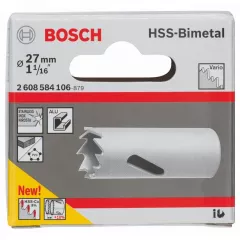 Bosch Carota HSS-bimetal pentru adaptor standard, 27 mm
