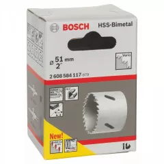 Bosch Carota HSS-bimetal pentru adaptor standard, 51 mm