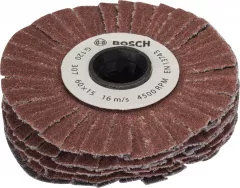 Bosch Cilindru de slefuit (flexibil), 15 mm, granulatie 120