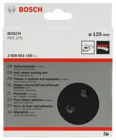 Bosch Disc abraziv semidur, 125 mm, PEX