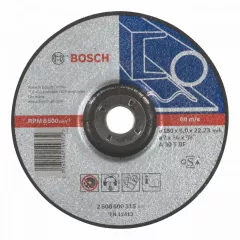 Bosch Disc de degrosare cu degajare Expert for Metal, 180 x 6 mm