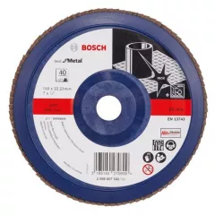 Bosch Disc de slefuire evantai, Best for metal, 180 mm, R 40