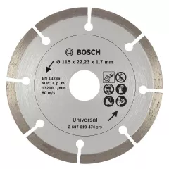Bosch Disc diamantat, 115 x 22.23 mm