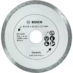 Bosch Disc diamantat, gresie, 115 x 22 mm