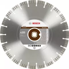 Bosch Disc diamantat pentru materiale abrazive, Best for Abrasive, 350 - 20/25.4 mm