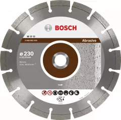 Bosch Disc diamantat pentru materiale abrazive, Professional for Abrasive, 230 mm