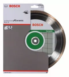 Bosch Disc diamantat pentru placi ceramice, Standard for Ceramics, 250 x 30/25.4 mm