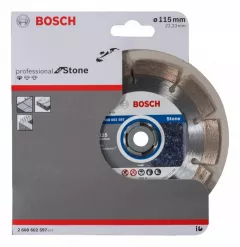 Bosch Disc diamantat, Professional for Stone, 115 mm