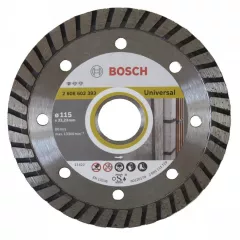 Bosch Disc diamantat Standard for Universal Turbo, 115 mm