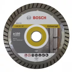 Bosch Disc diamantat Standard for Universal Turbo, 150 mm