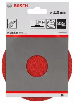 Bosch Disc slefuire cu prindere tip arici, 115 mm
