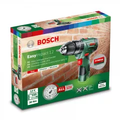 Bosch EasyImpact 12 Masina de gaurit cu percutie, 12 V, fara acumulator