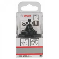 Bosch Freza de rotunjit, cu doua taisuri - HM. L 16.5 mm