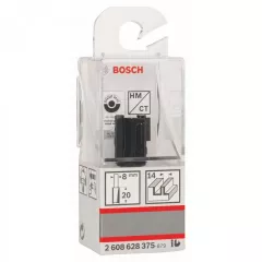 Bosch Freza pentru caneluri cu supralungime, cu doua taisuri -HM, L 20 mm
