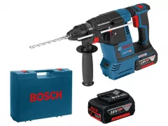Bosch GBH 18V-26 Ciocan rotopercutor, 18 V, 2 ac., 6.0 Ah