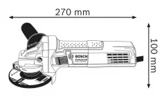 Bosch GWS 750 S (115) Polizor unghiular mic, 750 W