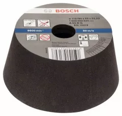 Bosch Oala de slefuit, conica-metal / fonta, diam. 90-110, R60