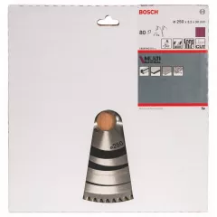Bosch Panza de ferastrau circular Multi Material, 250 x 30  mm, 80 dinti