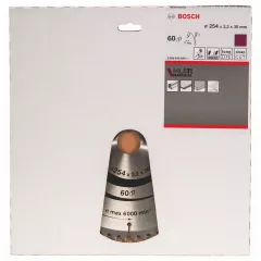 Bosch Panza de ferastrau circular Multi Material, 254 x 30  mm, 60 dinti
