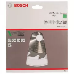 Bosch Panza de ferastrau circular Optiline Wood, 130 x 20 / 16 mm, 12 dinti
