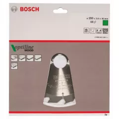 Bosch Panza de ferastrau circular Optiline Wood, 190 x 30 mm, 16 dinti