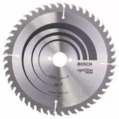 Bosch Panza de ferastrau circular Optiline Wood, 230 x 30 mm, 48 dinti