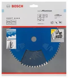 Bosch panza ferastrau circular Expert for Aluminium 190xFast Fixx2.6/1.8x58 T