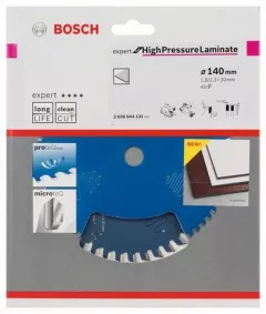 Bosch panza ferastrau circular expert for HighPressureLaminate 140x20x1.8/1.3x42 T