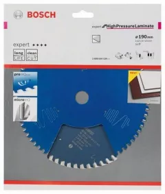 Bosch panza ferastrau circular expert for HighPressureLaminate 190x20x2.6/1.6x56 T