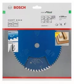 Bosch panza ferastrau circular expert for Wood 184x16x2.6/1.6x56 T