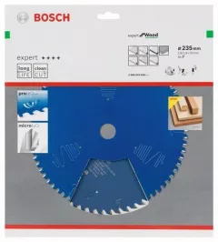 Bosch panza ferastrau circular expert for Wood 235x30x2.8/1.8x56 T