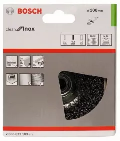 Bosch Perie sarma oala, inoxidabila, 100 x 0,3 mm